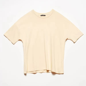 Cropped Boxy Fitผู้หญิงผ้าฝ้าย 100% ไหล่Streetwearคุณภาพสูงโลโก้ที่กําหนดเองธรรมดาเสื้อยืดฤดูร้อนอินเทรนด์Tees - Product Image 1