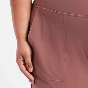 Bamboo <b>Knit</b> High Waist Pant Breathable Soft Fabric Heather Rib Joggers Clothing Workout Yoga Gym <b>Legging</b> - Product Image 6