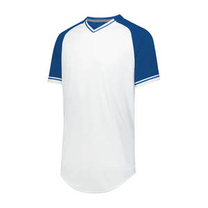 Camiseta de Béisbol con Cuello en V Personalizada OEM ODM, Transpirable, Estampada, de Alta Calidad, que Absorbe la Humedad - Product Image 3