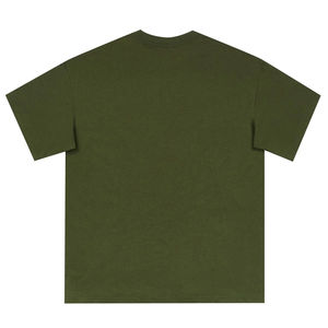Camiseta 100% de algodón de alta calidad para hombre, camiseta informal 100% de algodón con cuello redondo y hombros descubiertos - Product Image 3