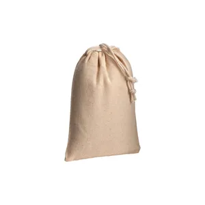 Sacchetto Personalizzato in Cotone Naturale con Coulisse, Borse Sportive Promozionali Personalizzabili - Product Image 1
