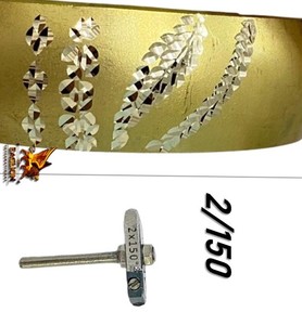 Eaglion 150 Herramientas de diamante Cabeza de martillo de 2mm para corte y diseños de joyas de plata y oro Herramientas y equipos de joyería - Product Image 4