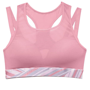 <b>Women's</b> Sexy Sheer Mesh Wireless Bra Sheer Mesh <b>Underwear</b> Tops Ladies OEM <b>Women</b> See Through Racer-Back Bra Adult - Product Image 5