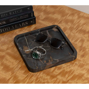 Bandeja de Servir Cuadrada de Mármol Estilo Natural al por Mayor, sin Asas, para Frutas, Bodas, Utensilios de Cocina y Hogar - Product Image 6