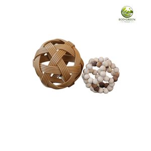 Pelota de Ratán Grande Tipo Pikler, Juguete de Escalada Interior para Niños, Equipo de Aprendizaje Montessori para el Crecimiento de la Primera Infancia - Product Image 3