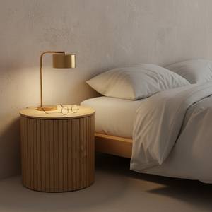 Mesas Nido Modernas de 2 Piezas, Diseño que Ahorra Espacio, Color Natural, Muebles Duraderos para el Hogar - Product Image 3