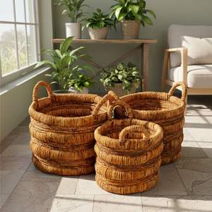 ADYA <b>BASKET</b> <b>RATTAN</b> <b>BASKET</b> HANDICRAFT - Product Image 3