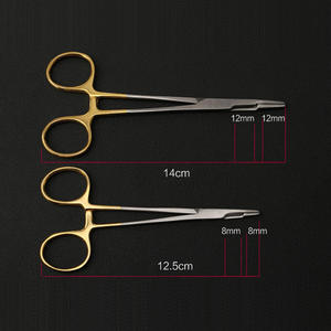 ที่จับเข็มแบบสองฟังก์ชั่นพร้อมกรรไกร ด้ามจับสีทอง สแตนเลสสตีล WARSAW MEDICAL - Product Image 3