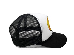 Cash Pro Shop Logo Personnalisé Écusson Brodé Logo Nouveau Design Casquettes de Sport Haut Profil 5 Panneau Chapeaux de Camionneur Maille Retour Meilleure Usine - Product Image 3