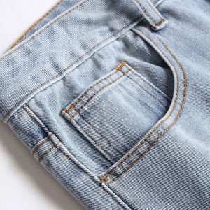 Shorts en jean pour hommes, vêtements de plein air, top tendance, shorts anti-rides, qualité supérieure bon marché, shorts en jean pour hommes avec fabrication sur mesure - Product Image 2