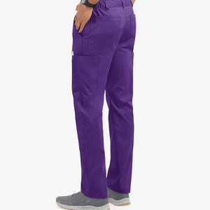 Venta al por mayor Unisex médico Scrubs Jogger pantalón enfermera desgaste Scrubs traje Hospital ropa de trabajo pantalones atléticos rayón lona 2026 - Product Image 5