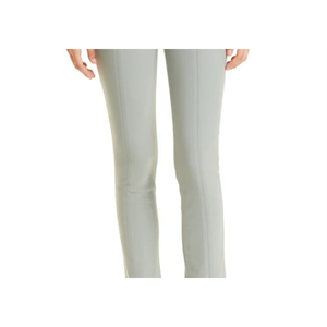 Vince Women's High Waist Cigarette Pants <b>Light</b> Slate Size XL-Breathable Anti-Wrinkle Pencil <b>Trousers</b> - Product Image 3