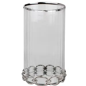 Porte-bougie portable en fer moderne de luxe avec base en marbre pour les activités religieuses et la décoration intérieure haut de gamme - Product Image 1