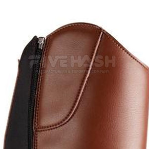 Polainas de cuero para equitación, protección para las piernas, para entrenamiento de equitación inglesa y uso diario. - Product Image 4