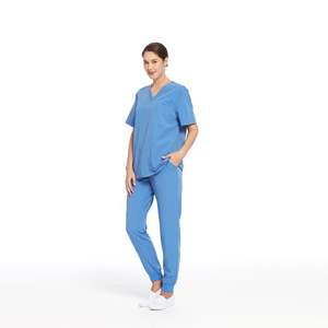 Bestex nuevo estilo médico Hospital enfermera uniforme de moda poliéster rayón Spandex conjuntos de uniformes médicos - Product Image 2