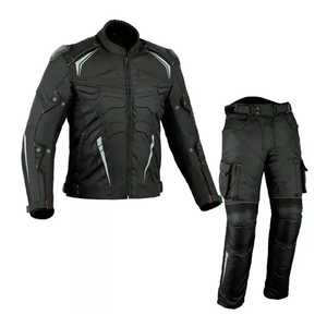 CE blindado 100% impermeable Cordura textil motocicleta aventura traje 2 piezas placa de identificación personalizada - Product Image 1