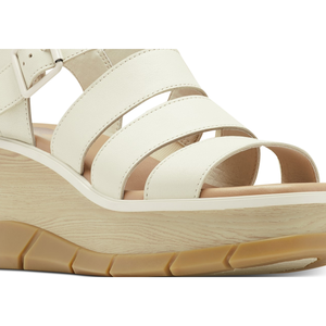 Sandali con zeppa Sorel Joanie III da donna, neri, con punta aperta e cinturini, taglia 8 - Tomaia in denim, soletta in PU, plateau con tacco e rialzo - Product Image 6