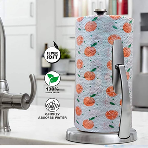 ผ้าเช็ดตัวห้องครัวแบบม้วนดูดซับได้ดีเยี่ยมสำหรับใช้ในบ้านผ้าขนหนูกระดาษที่แข็งแรงและทนทานสำหรับใช้ในชีวิตประจำวัน - Product Image 4