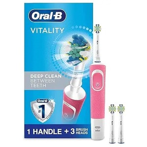 Oral-B Vitality FlossAction Electric <b>Toothbrush</b> Kids Adults Rechargeable Replacement Brush <b>Head</b> Waterproof Plastic Battery - Product Image 5