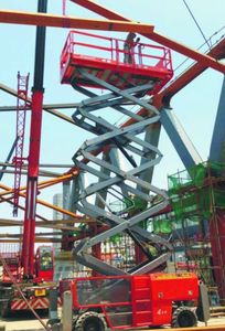 Manlift Dingli Cina gunting angkat 1218RT konstruksi <span class=keywords><strong>Diesel</strong></span> meja angkat gunting mobil hidrolik untuk dijual - Product Image 6