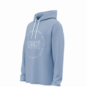 Venta al por mayor Unisex Stock 100% Sudadera con capucha de algodón de alta calidad para hombre en blanco de gran tamaño Sudadera con capucha de lana - Product Image 5