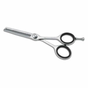 Ciseaux à effiler professionnels pour salon de coiffure, en acier inoxydable, tension réglable par vis, fournitures de salon de coiffure - Product Image 4