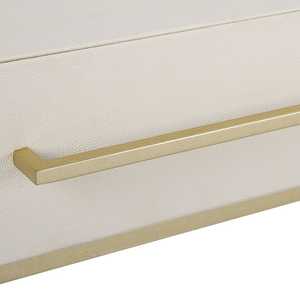 Modern Sculpted Iron Cutout Side <b>Table</b> with Marble Top - Product Image 5