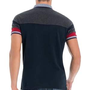 Polo T-shirts de mode imprimés à prix de gros, uniformes à manches courtes, broderie de logo personnalisé, polos pour hommes 2027 - Product Image 3