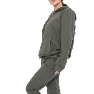 Conjunto Deportivo de 2 Piezas para Mujer, Diseño Nuevo 2024, Alta Calidad, Invierno, 100% Algodón, Transpirable, Venta al por Mayor en Pakistán - Product Image 3