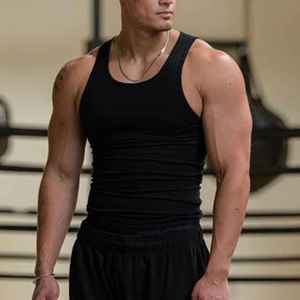 Camiseta Deportiva de Verano para Hombre con Logotipo Personalizado, Camiseta sin Mangas para Entrenamiento Muscular de Secado Rápido, Camiseta Deportiva para Hombre para Actividades al Aire Libre - Product Image 2