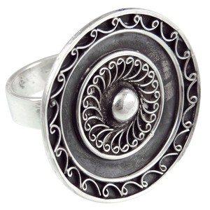 Anillos de Plata de Ley 925 de Shri Ashapura Jewels, Estilo Bohemia, Joyería Sencilla y Elegante para Boda o Compromiso Cristiano - Product Image 4
