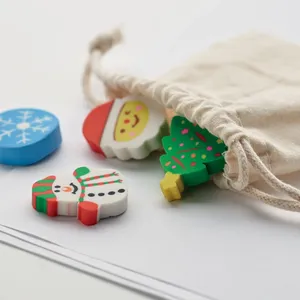 Set di Gomme per Cancellare Personalizzate a Tema Natalizio della Collezione di Gadget Unici RUBBIES - Product Image 1