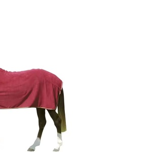 Alfombras de lana de caballo de poliéster/algodón de lana de color rojo más vendidas, diseño sólido, logotipo personalizado, marca disponible, fabricantes - Product Image 3
