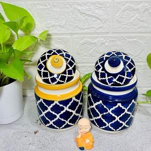 Tarro de cerámica hermético para conservar frutas secas y aperitivos. Juego de tarros de cerámica para organizar la cocina y almacenar en el despensa. Precio bajo. - Product Image 4