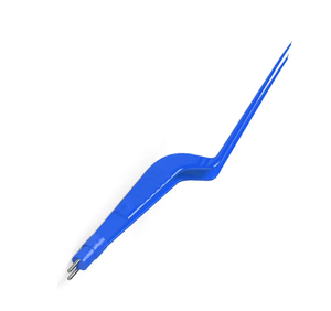 คีมหนีบสองขั้วสแตนเลสเคลือบสีฟ้าสำหรับการผ่าตัด - Product Image 2
