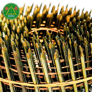 Clavos de bobina competitivos de 9000 piezas 1-3/4 \ "X 0.086 \" Material de acero a cuadros anillo de vástago liso vástago espiral directo de fábrica Vietnam - Product Image 3