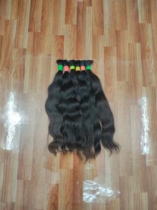 Extensiones de Cabello Humano Virgen al Por Mayor, Color Marrón y Negro, Sin Procesar y con Cutícula Alineada - Product Image 2