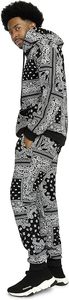 Ensemble de survêtements unisexe 100% coton respirant extensible dans les quatre sens, haute qualité, personnalisable OEM, écologique, hiver - Product Image 2