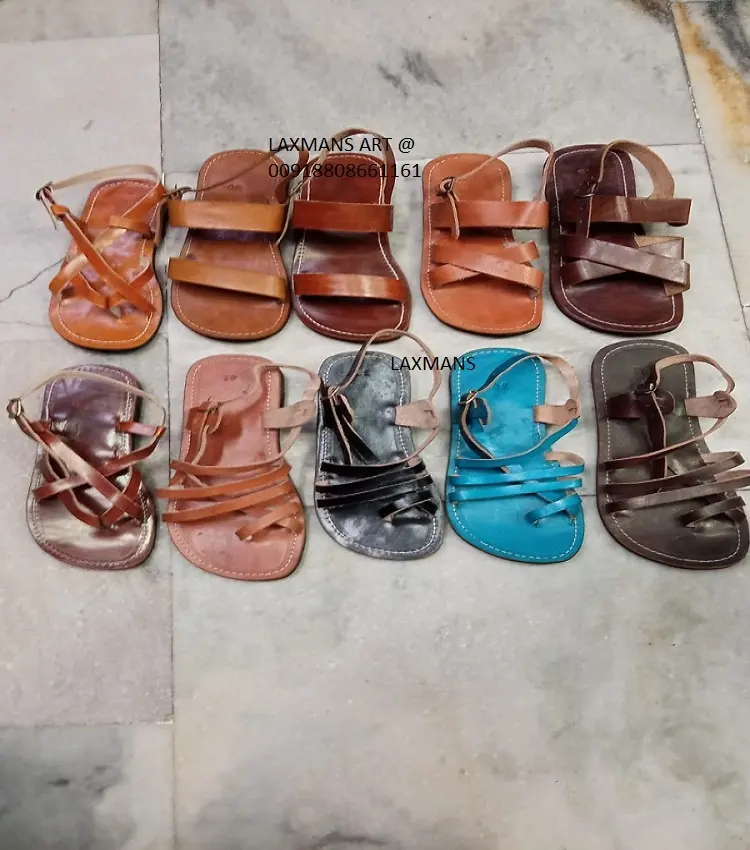 Sapatos casuais indianos sapatos de couro da índia sapatos hippie sapatos casuais de couro sapatos de moda de couro kolhapuri