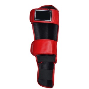 Espinilleras de Boxeo Profesionales de Protección, Cuero Genuino de Alta Calidad, Transpirables, Logotipo Personalizado, Protector de Espinilla de Muay Thai con Diseño de Dragón - Product Image 3