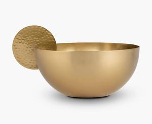 Tazón de servicio grande de calibre pesado de acero inoxidable con acabado de bronce para el hogar, Hotel, restaurante, vajilla, precio de fábrica - Product Image 6