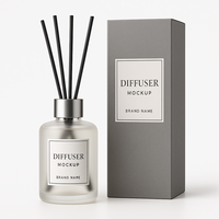Pot en verre personnalisé avec boîte de marque pour bougies, Diffuseurs de parfum de maison Premium OEM Packaging Solutions ISO9001