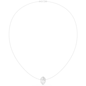 Pendentif à breloque CZ en argent sterling 925 couleur or rose pour bijoux de fiançailles de mariée - Product Image 3