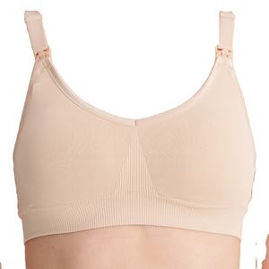 Bmama Best Design Sujetador de lactancia de maternidad Patrón sólido deportivo de apoyo Uso diario para adultos y alimentación de bebés Buen precio - Product Image 1