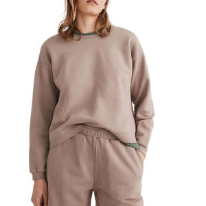 Sweat-shirt pour femmes de conception différente à col rond sur mesure à vendre Sweat-shirt de bonne qualité Sweatshirts Couleurs personnalisées - Product Image 2