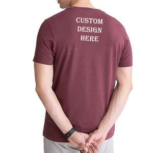 100% coton délavé t-shirt blanc surdimensionné lavage à l'acide grande taille hommes t-shirts Logo personnalisé coton de haute qualité - Product Image 3