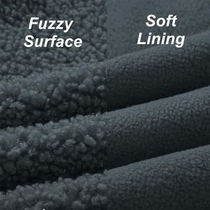 Wholesale Premium Quality <b>Sherpa</b> Fleece <b>Jacket</b> <b>Women</b> Customizable Full Zipper Breathable Canvas Waterproof Eco-Friendly Finished - Product Image 6