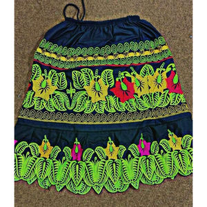 Vente en gros de jupes midi vintage plissées en coton avec logo personnalisé pour femme, taille haute, impression numérique de qualité supérieure, ligne A - Product Image 6