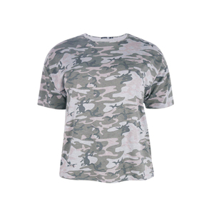T-shirt coupe carrée pour femmes OEM Factory Loose Casual Tee Tissu en coton de haute qualité Parfait pour Streetwear ou Lounge Wear - Product Image 6
