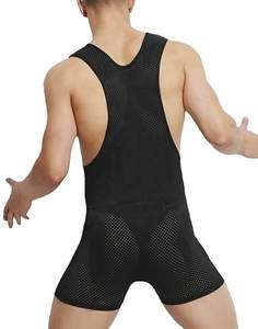 Venta al por mayor de camiseta de lucha libre transpirable ligera de secado rápido personalizada de talla grande para la venta en línea - Product Image 2